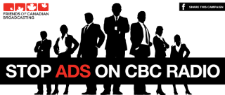 Say NO to ads on CBC Radio